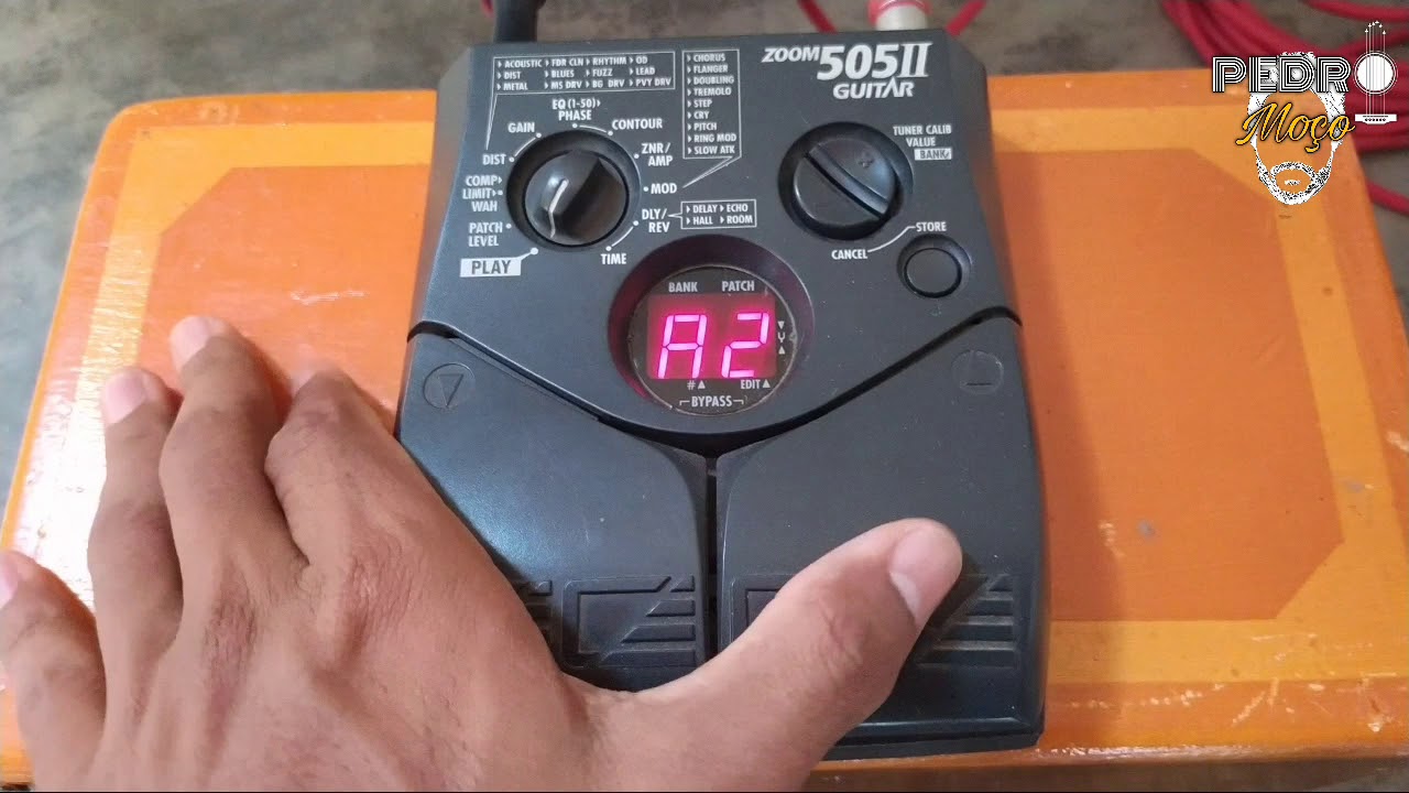 #Dicas - Como configurar pedaleira Zoom 505 II