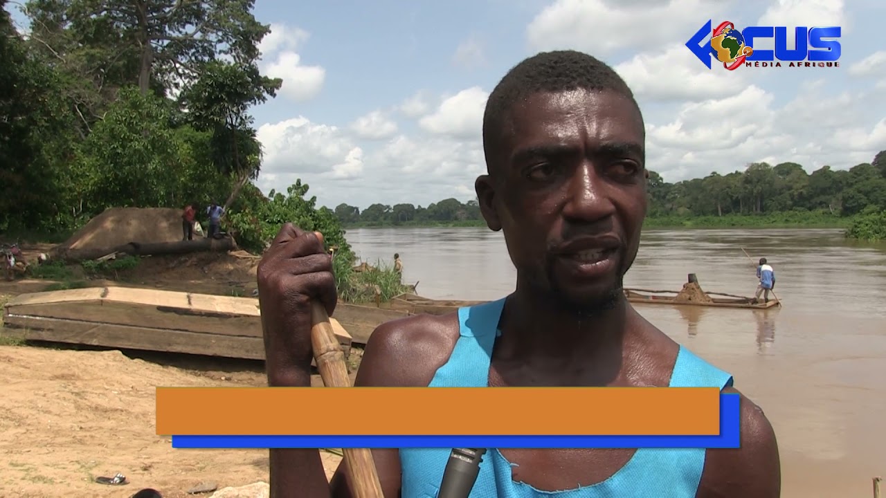PROCESSUS D'EXTRACTION DU SABLE SANAGA