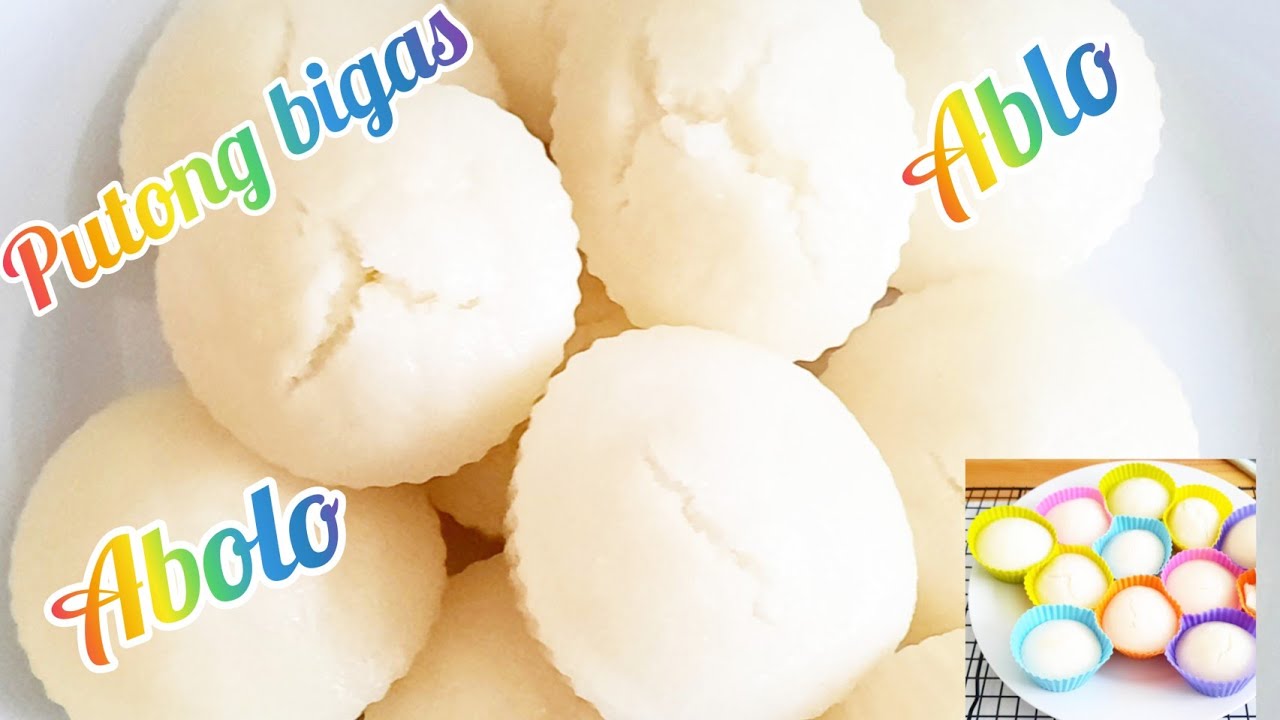 Putong Bigas /Abolo /Ablo /Galette De Riz /Steamed Rice Cake