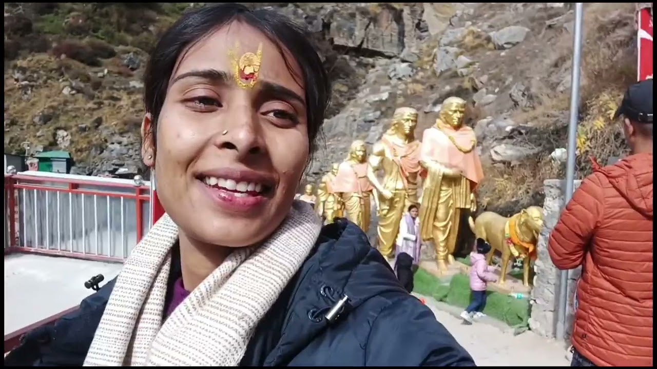 श्री बद्रीनाथ धाम जी 🙇🙏की यात्रा प्रकृति की खूबसूरती ♥️ और सुंदर नजारे🍀🏔️