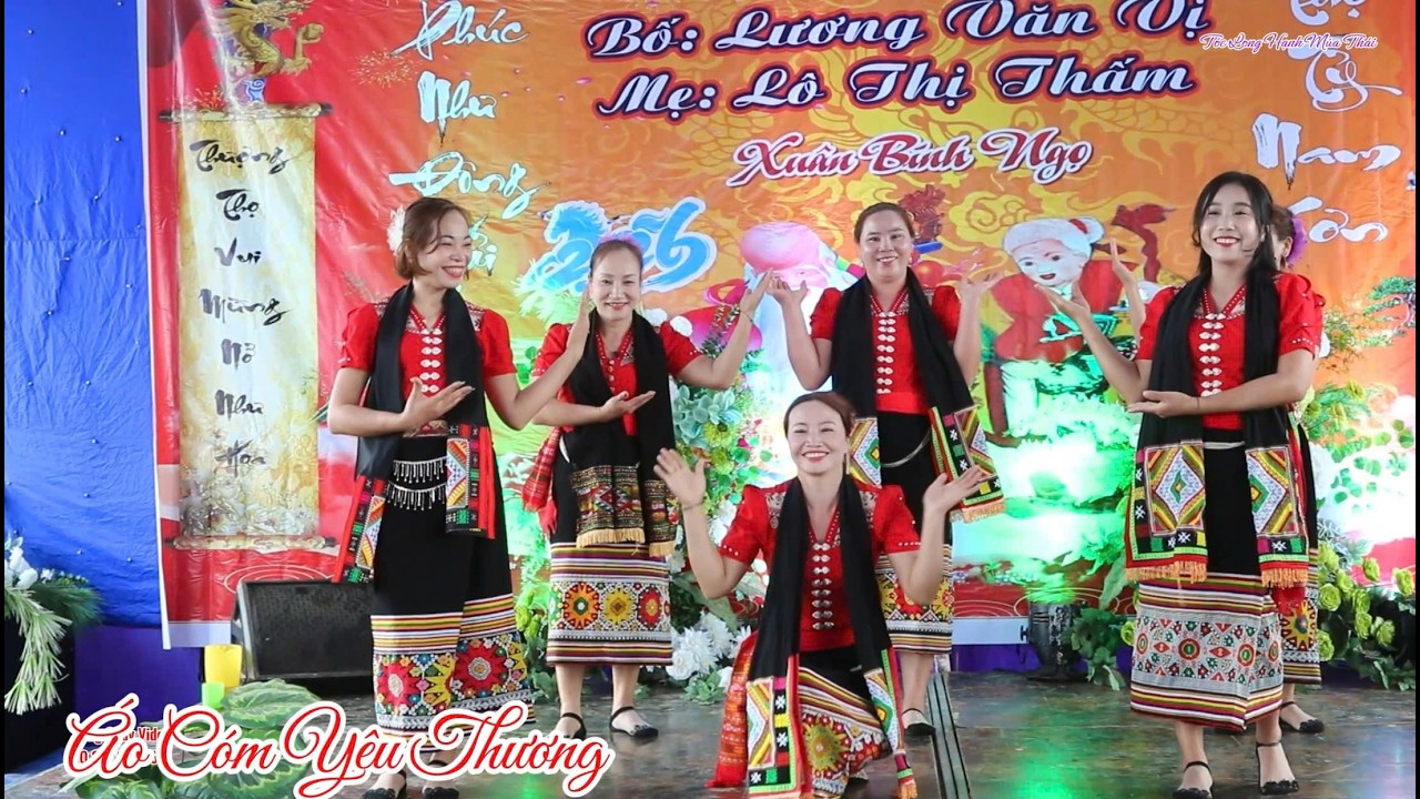 Múa Áo Cóm Yêu Thương - Càng Xem Càng Mê do chị em Liên Sơn Biểu Diễn #toclonghanhmuathai