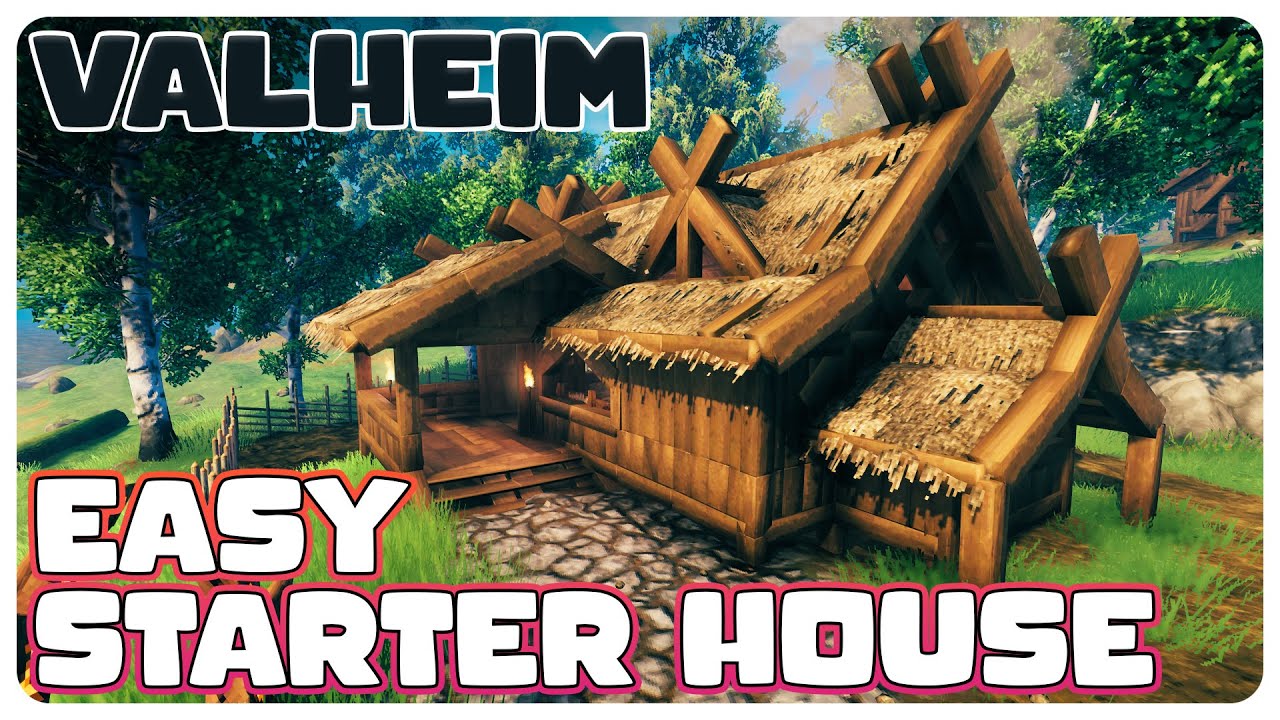 How to Build a Compact Starter House | Valheim