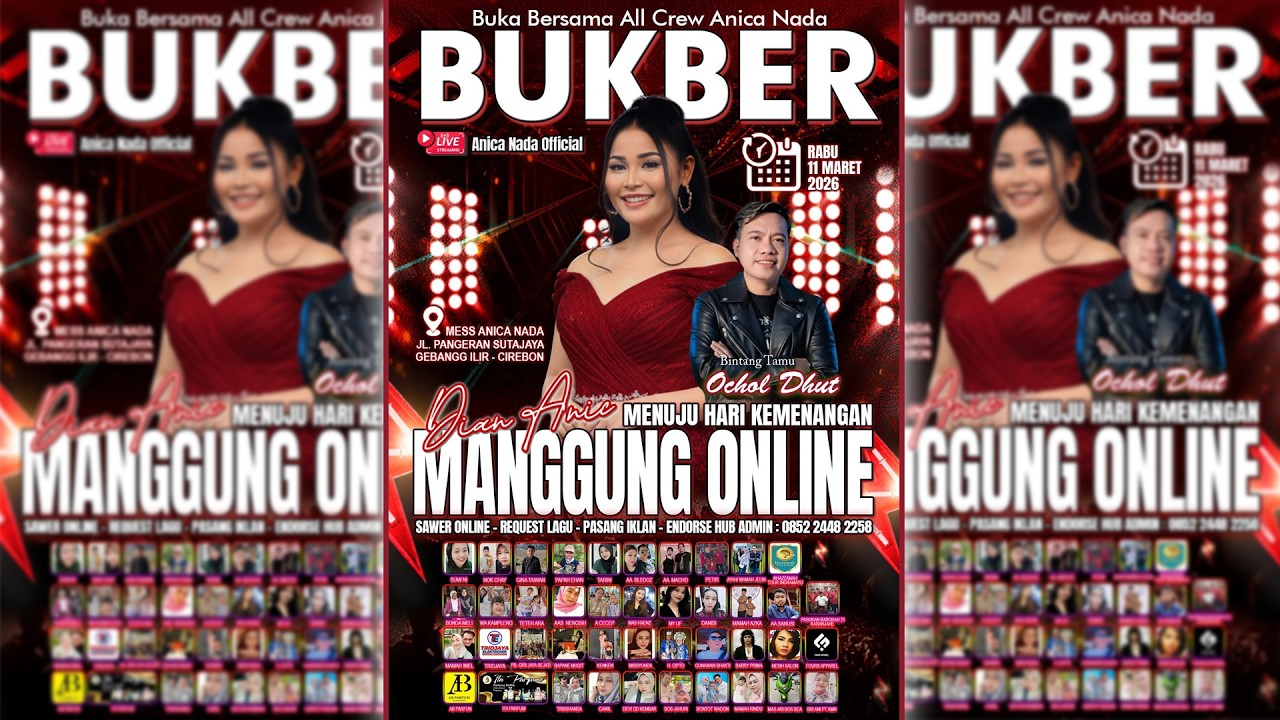 🔴LIVE  MANGGUNG ONLINE ANICA NADA SPECIAL BULAN RAMADHAN | EDISI 11 MARET 2026