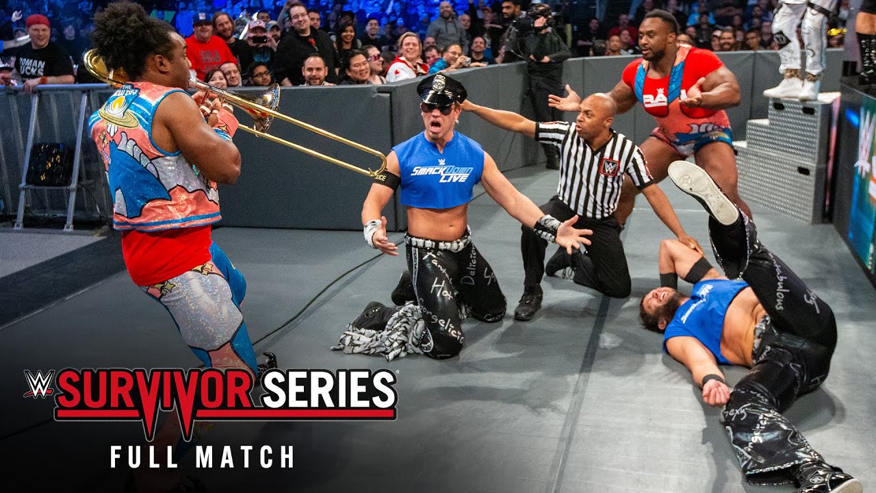 ПОЛНЫЙ МАТЧ: Team Raw против Team SmackDown | Матч на выбывание 10 на 10 Survivor Series