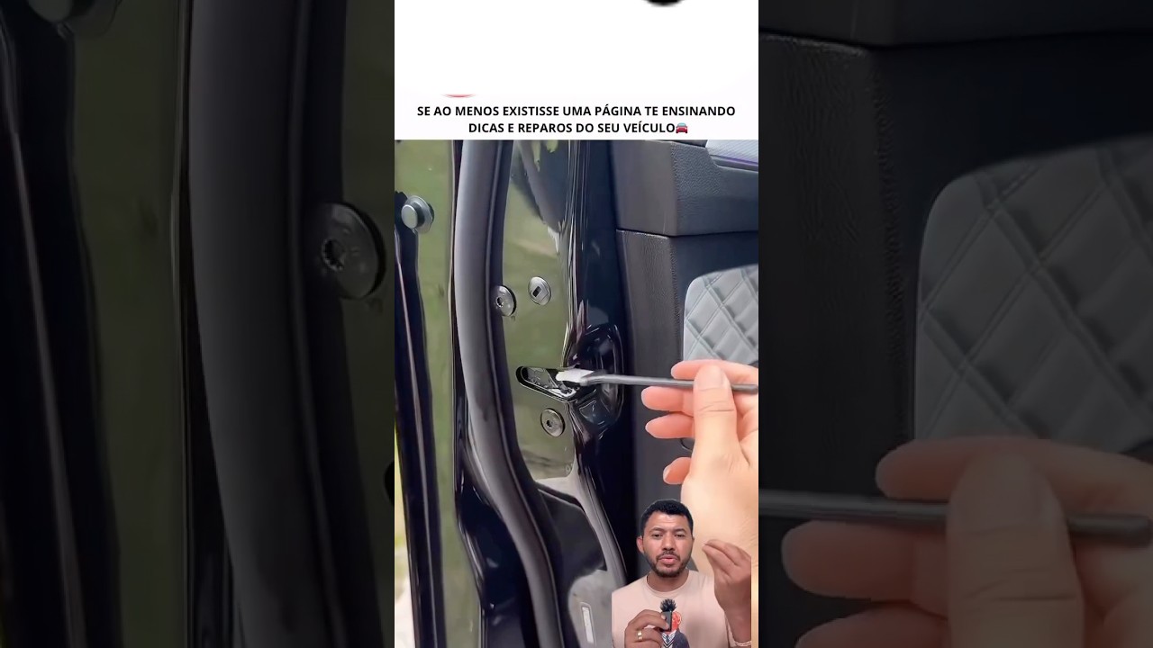 Graxa branca acabar com rígido das portas do seu carro! 🚘