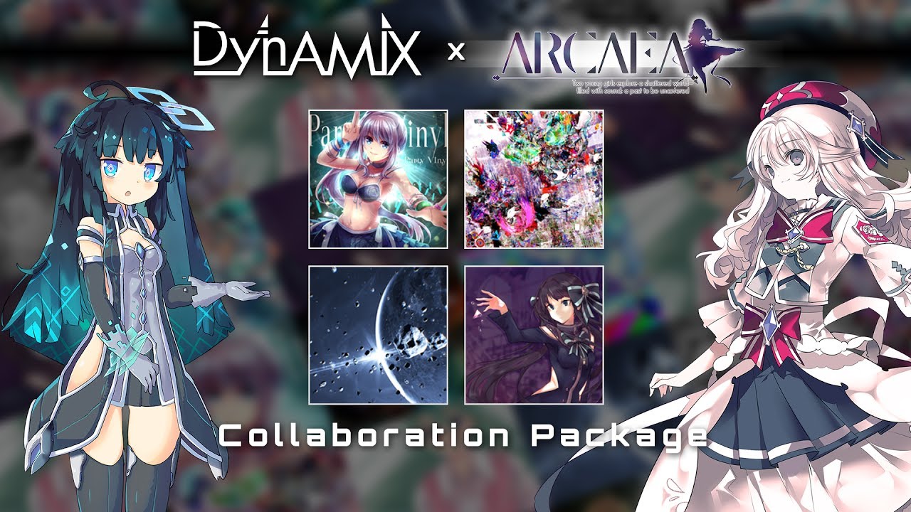 Dynamix vs Arcaea Collaboration Package Preview