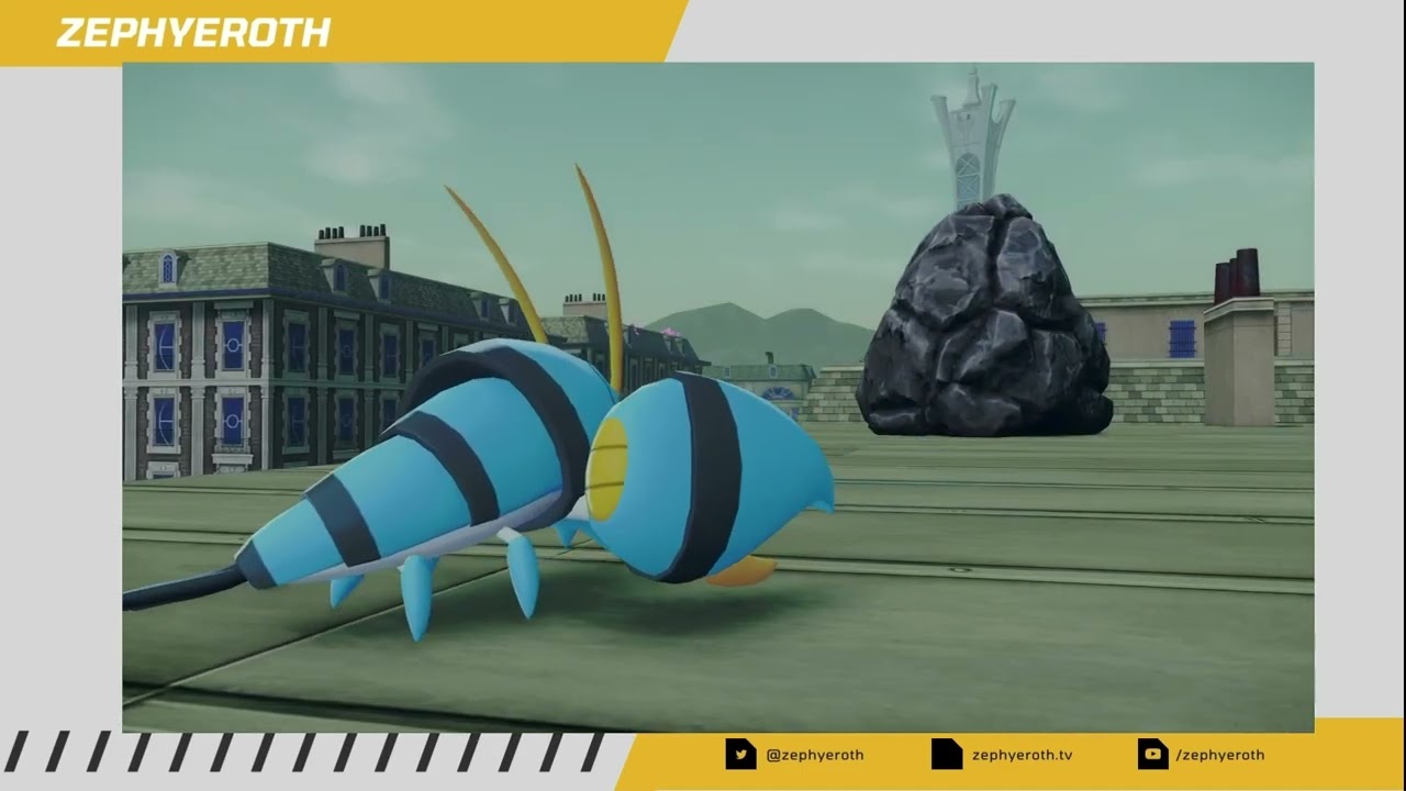 Pokémon Legends: Z-A - Side Mission 82 - Clauncher Launching Water Gun