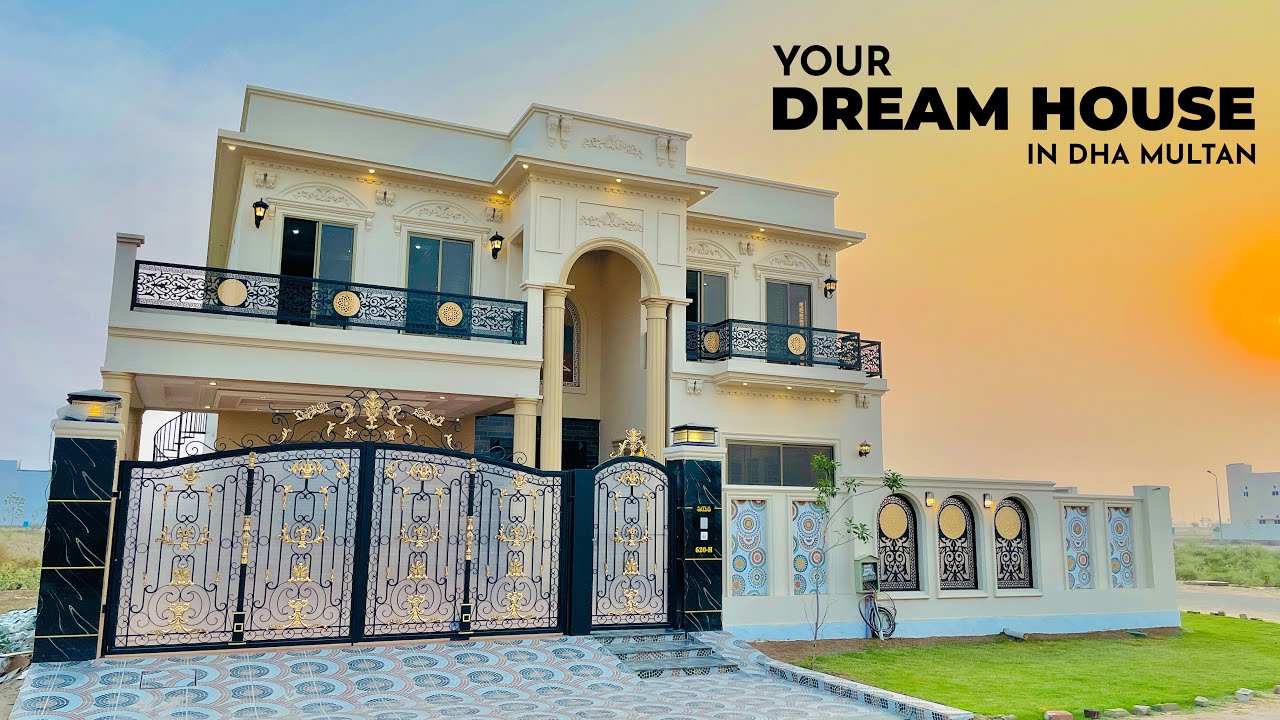 1 Kanal Brand New Spanish Luxurious House For Sale in DHA | DHA Multan | Multan
