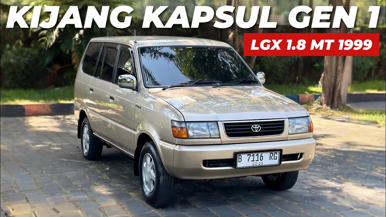 TOYOTA KIJANG KAPSUL 1.8 MANUAL 1999, Tangan Pertama, Kilometer 6rb/tahun