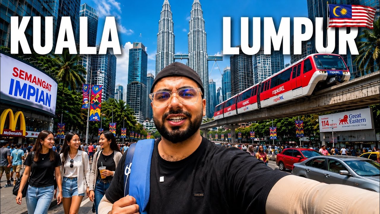 🇲🇾The Best City In The World? My First Impressions Of KUALA LUMPUR, Malaysia
