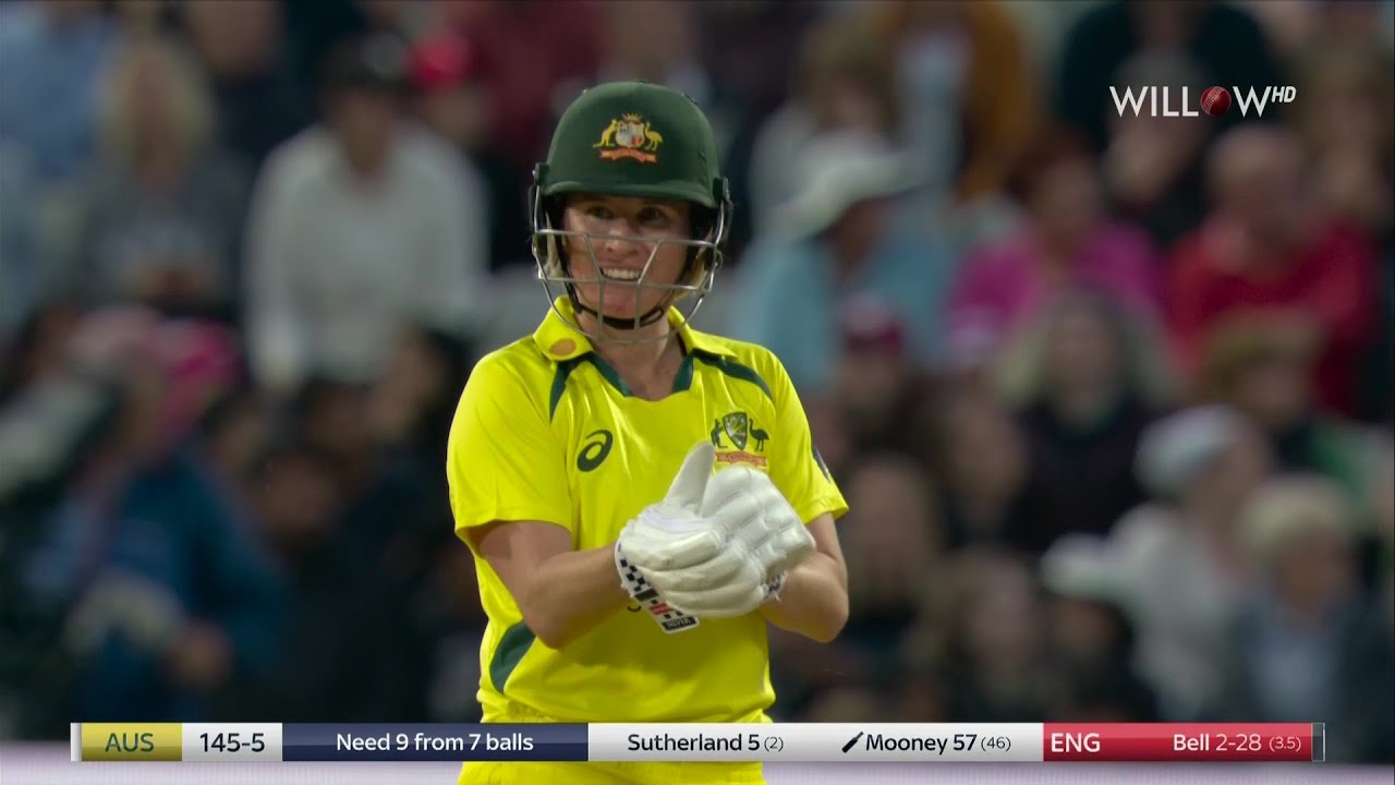 Beth Mooney 61 runs vs England Women | 1st T20I - ENGW vs AUSW