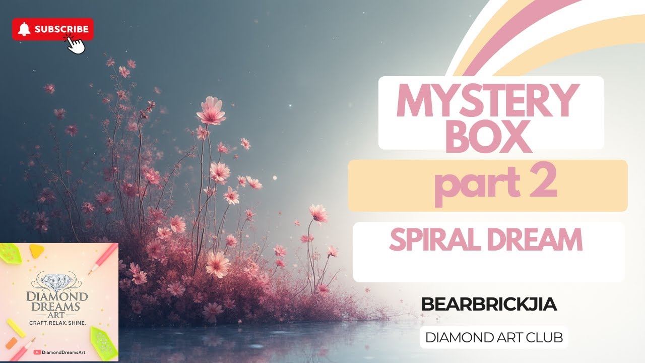 🌌✨ “Spiral Dream” by Bearbrickjia — A Mystical Diamond Painting from the Stars! 💫💎
