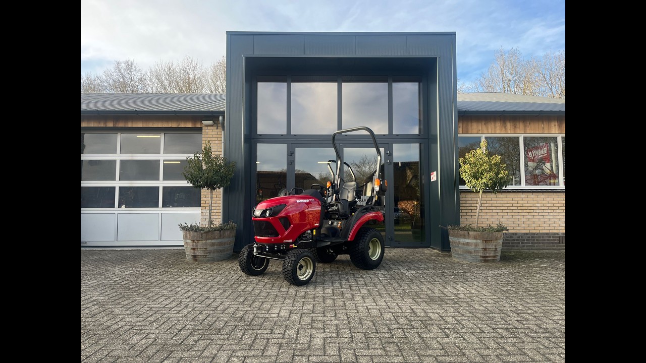 Duteweert Miniwerktuigen presenteert, de Yanmar SA 221 HST #minitrekker #teamyanmar