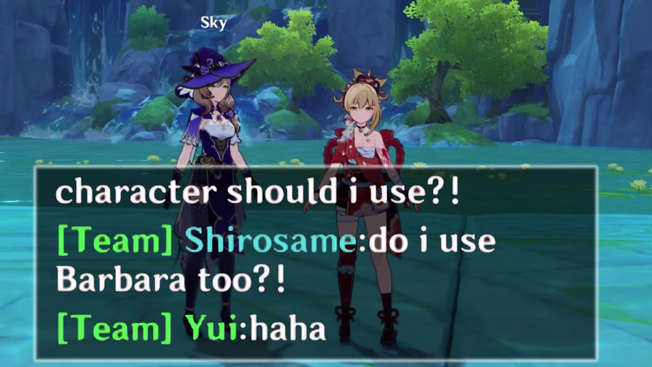 I Only Use Character Players Want Me To Be In Genshin Impact Co-op