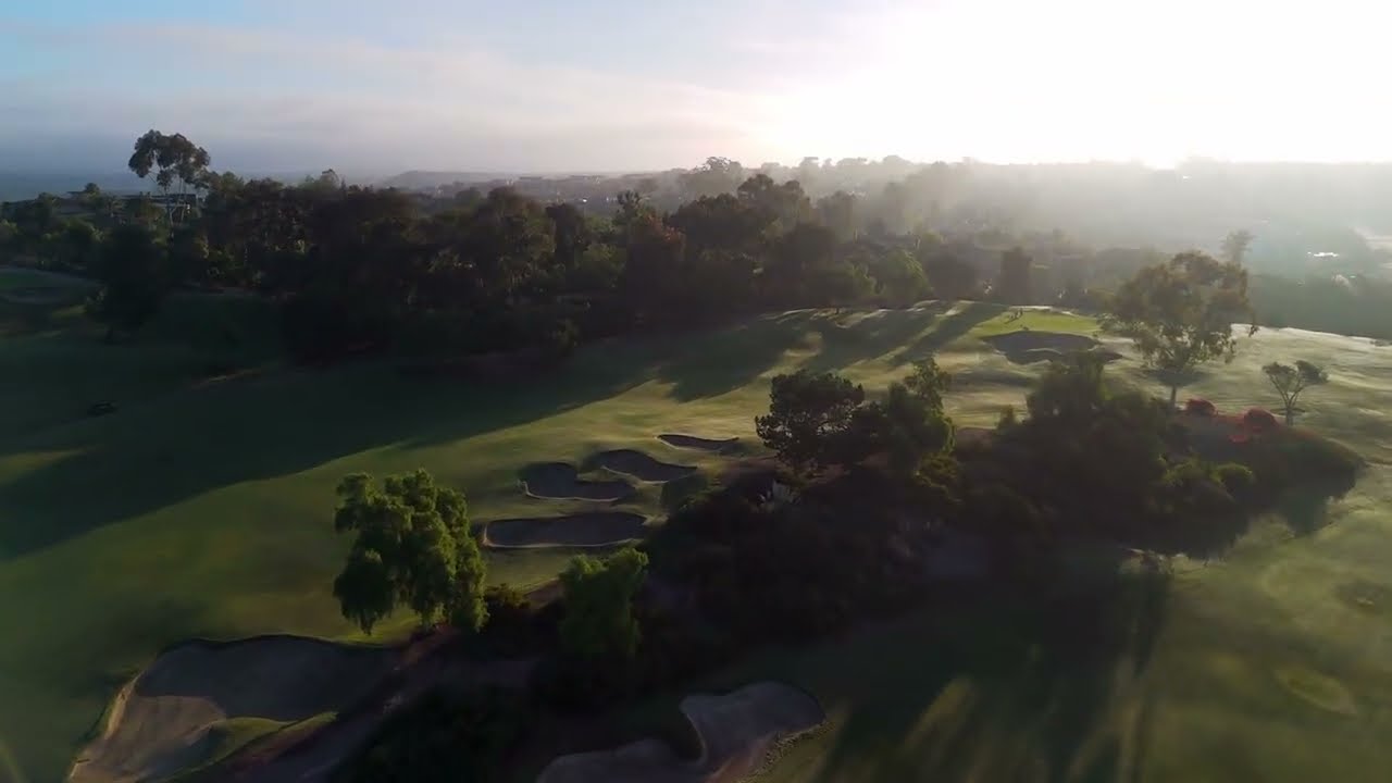 Troon Grand Golf Club Course Drone Shot 2025