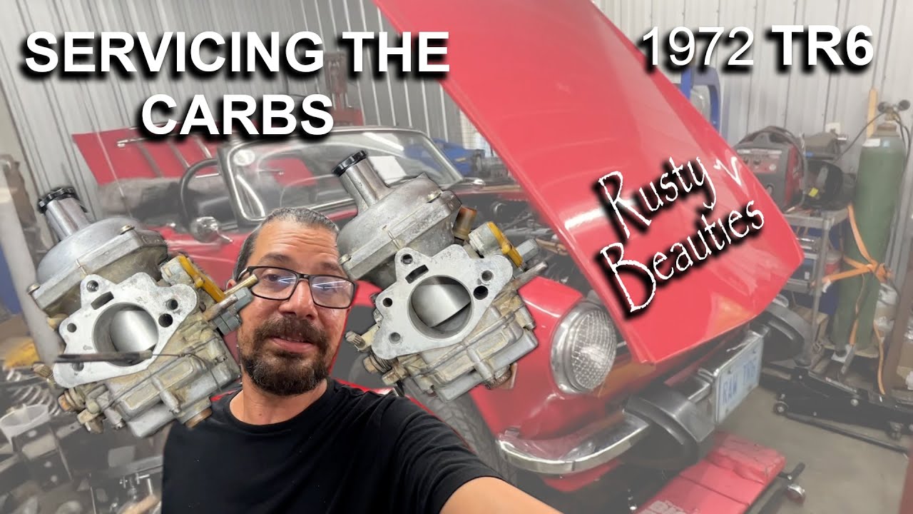 1972 TR6 - Part 5 - Carbs, Manifold and Water Pump