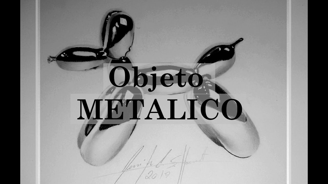 Tutorial Desenho Realista : objeto metálico