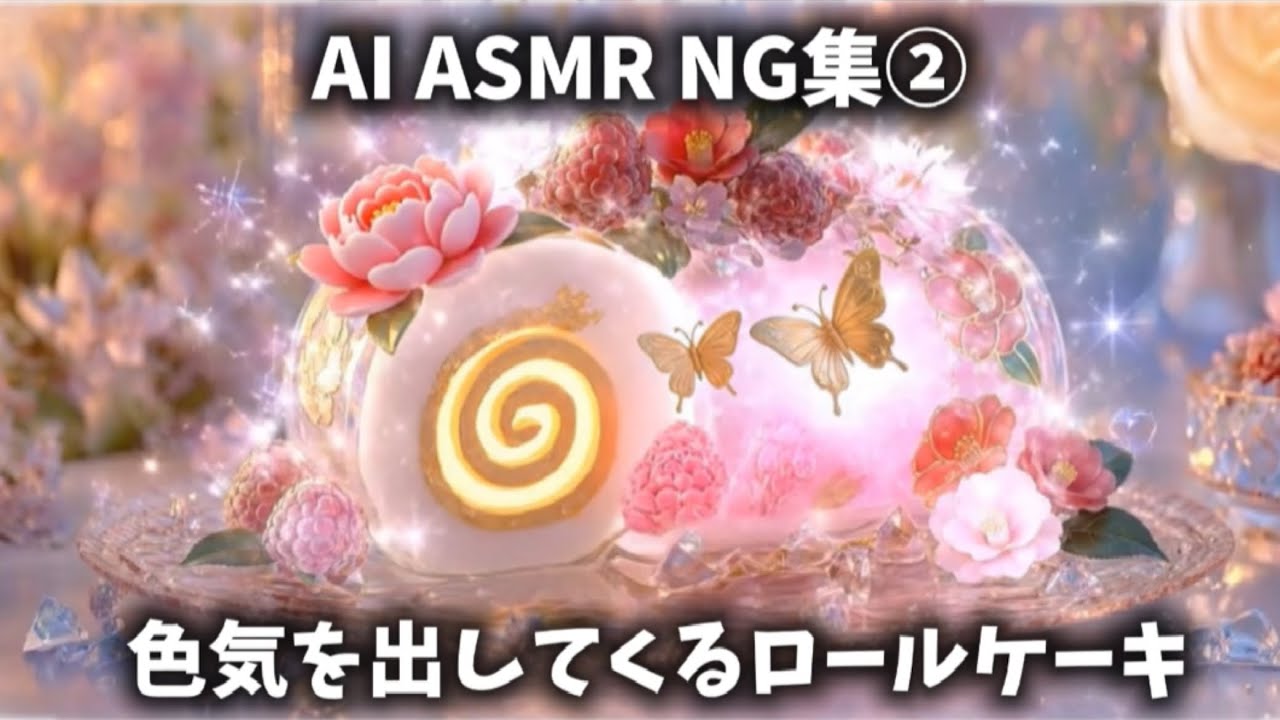 【NG集】もはや放送事故レベル…┊︎AIが暴走したASMR┊︎AI生成NG集②
