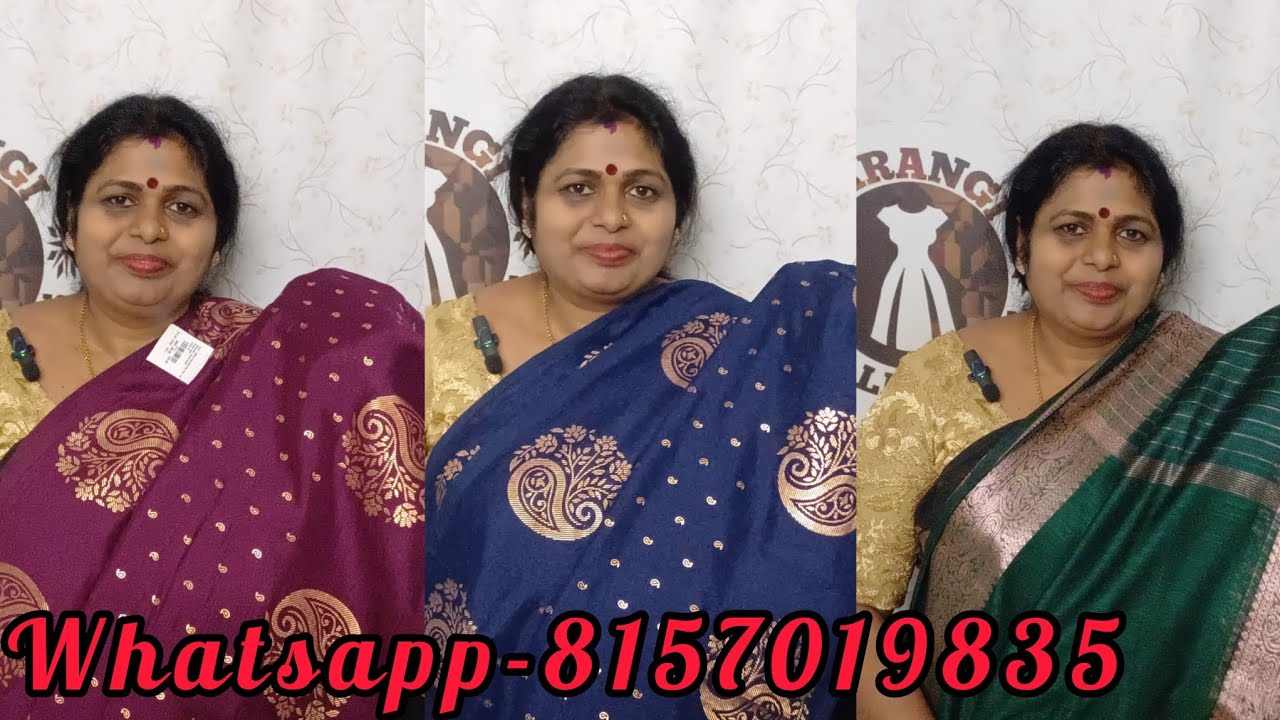𝗩𝗮𝗿𝗶𝗲𝘁𝘆 𝗦𝗮𝗿𝗲𝗲 𝗖𝗼𝗹𝗹𝗲𝗰𝘁𝗶𝗼𝗻𝘀🌼|𝗪𝗵𝗮𝘁𝘀𝗮𝗽𝗽𝟴𝟭𝟱𝟳𝟬𝟭𝟵𝟴𝟯𝟱#saree #subscribe #shopping #online 