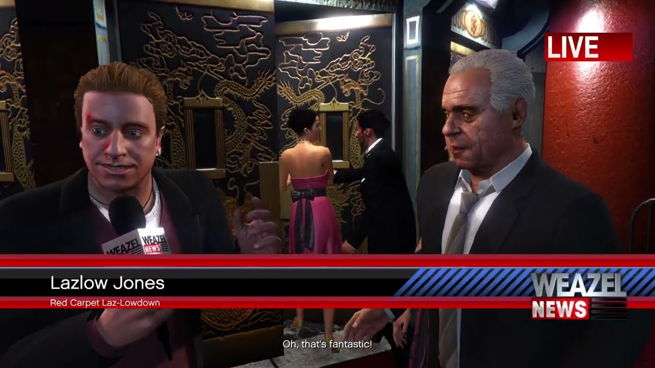 Michael's Movie Red Carpet Scene (Saving Family from Killers)