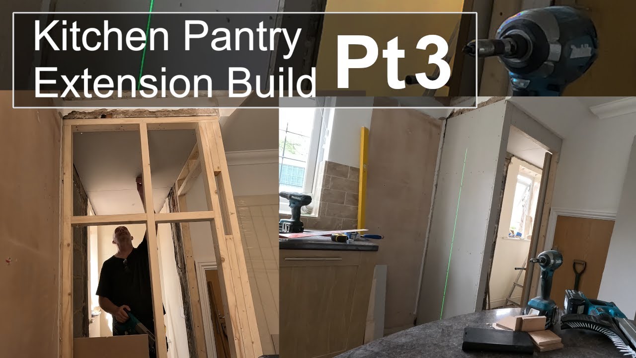 Kitchen Pantry Extension Build Pt3