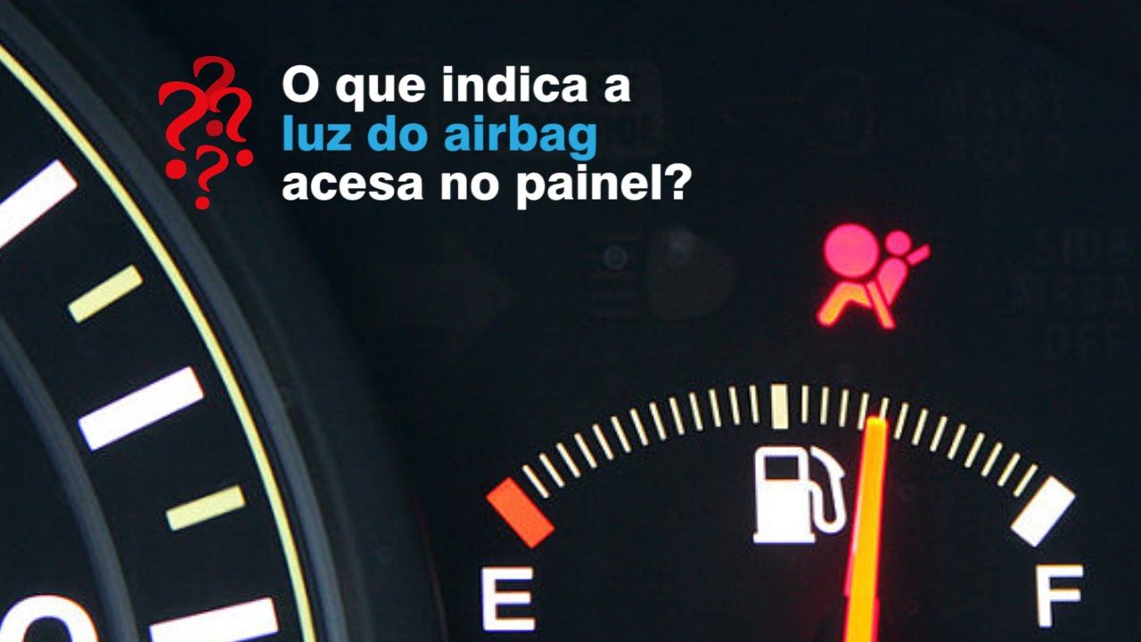 A luz do airbag acendeu no painel? Veja poss&iacute;veis causas!