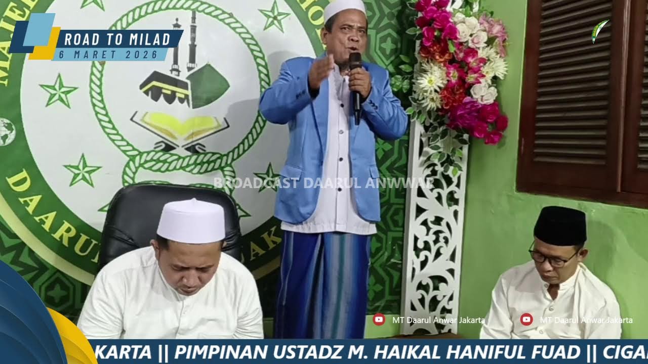 Siaran langsung MT. Daarul Anwar Jakarta