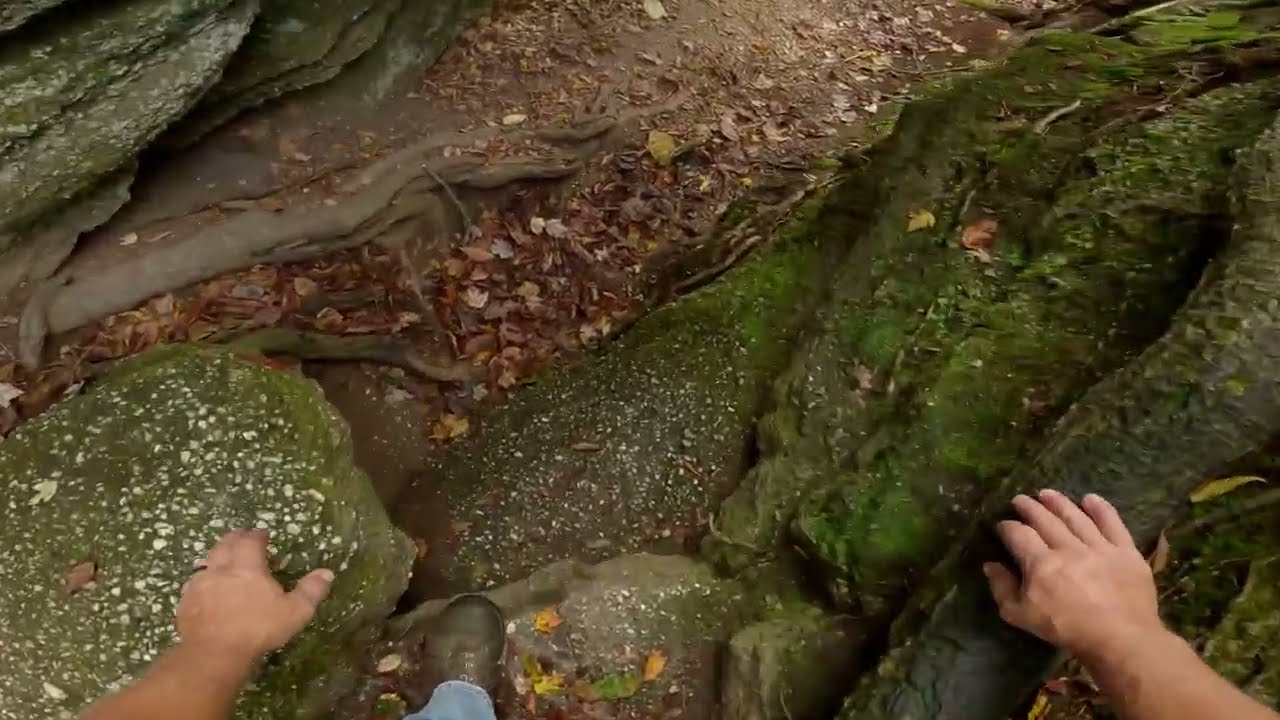 Nelson Kennedy Ledges, Ohio, Red Trail, The Squeeze, Devil's Hole,& Devil's Icebox