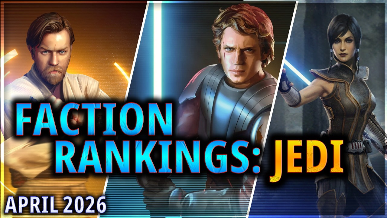 РЕЙТИНГ ФРАКЦИЙ: ДЖЕДАИ (апрель 2026 г.) #swgoh