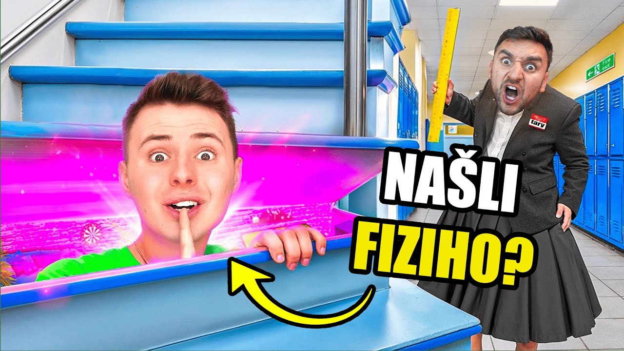 Fizi postavil TAJNOU MÍSTNOST ve ŠKOLE?! Jak to udělal a kdo ho odhalil?