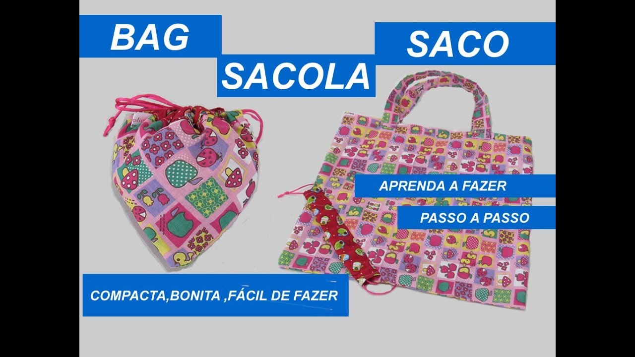 Bolsa Sacola Compacta - Compact bag