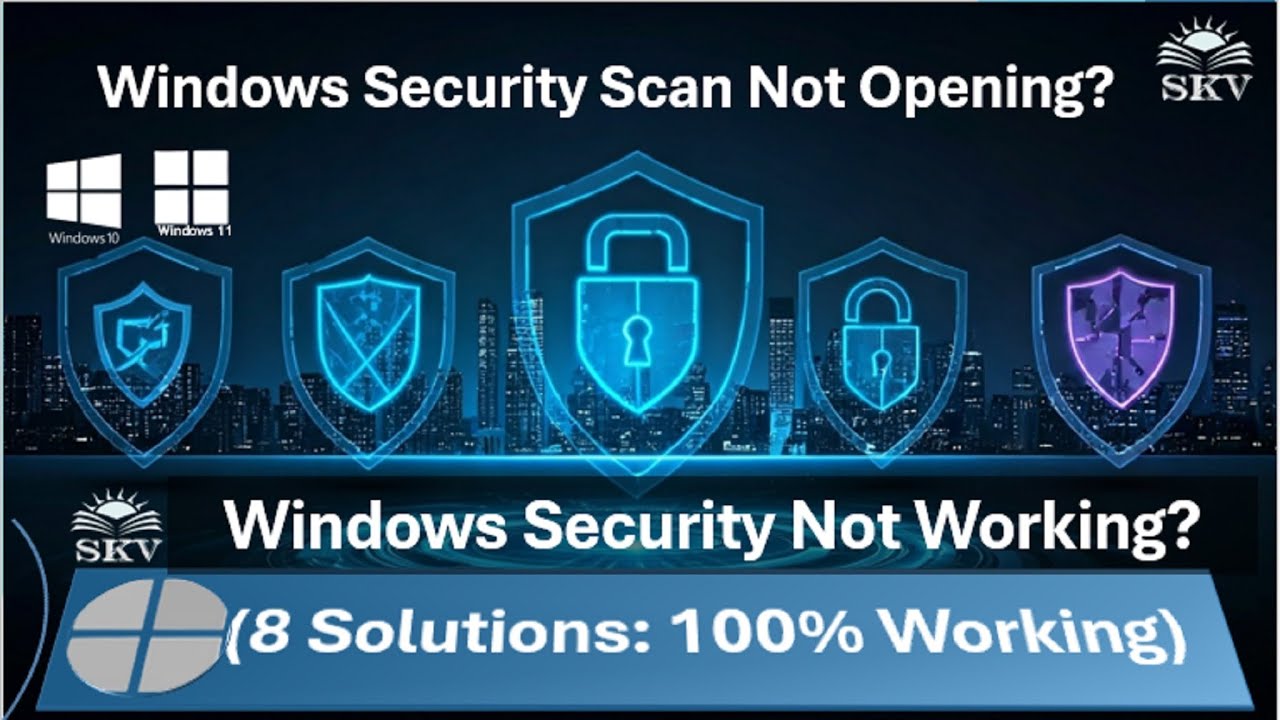 Решение проблемы: Сканирование безопасности Windows не открывается/не работает в Windows 11 (8 ре...