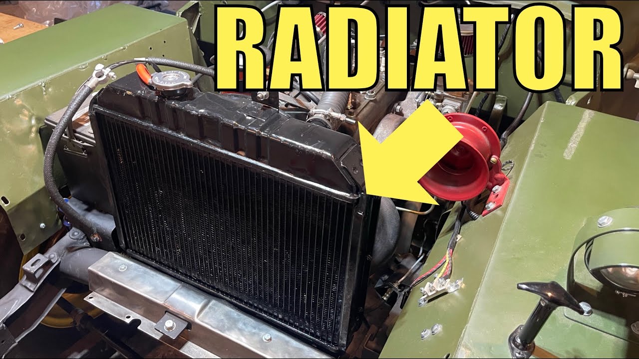 Willys Jeep Radiator COMPLETE INSTALLATION GUIDE