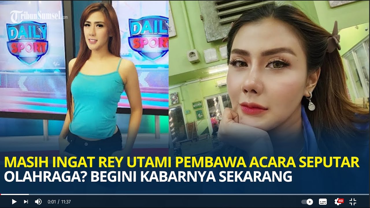 Masih Ingat Rey Utami Pembawa Acara Seputar Olahraga? Begini Kabarnya Sekarang