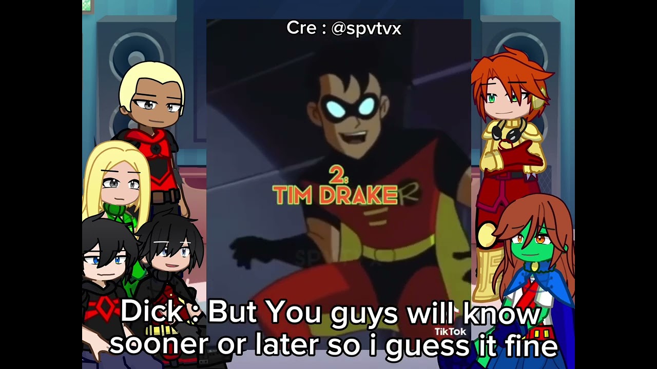 [WIP] Young Justice ss1 react to The future Robins | Part 1/4: Jason Todd||Read Desc pls