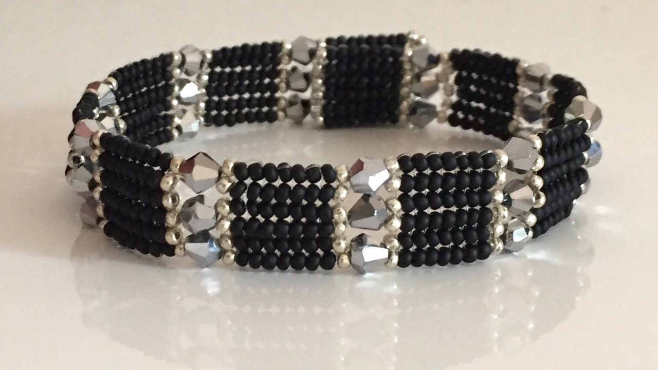 Herringbone Easy Bracelet - Herringbone Kolay Bileklik Kristalli (üçlü )