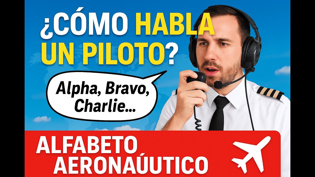 🛫 Alfabeto Aeronáutico ¿Cómo Hablan los Pilotos? ✈️   ¡Apréndelo en 2 Minutos con Aerolíneas! 🚀