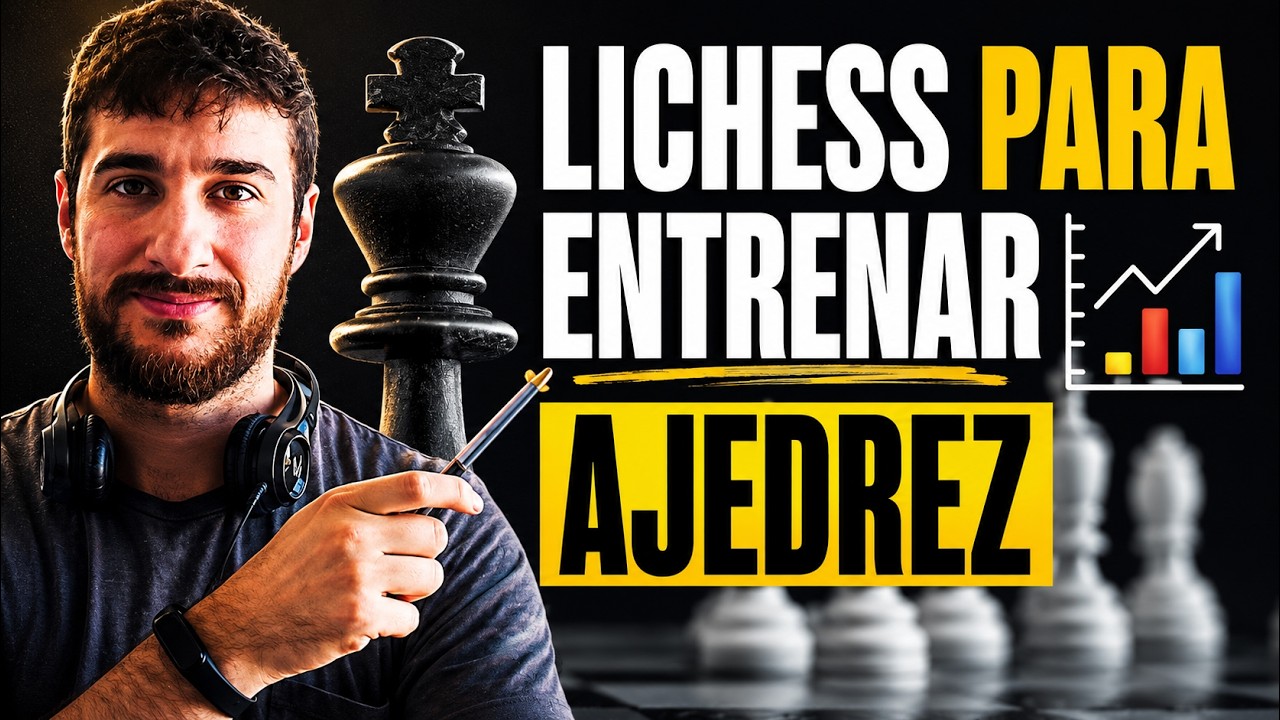 Cómo Usar LICHESS para Entrenar Ajedrez [Tutorial Ajedrez]