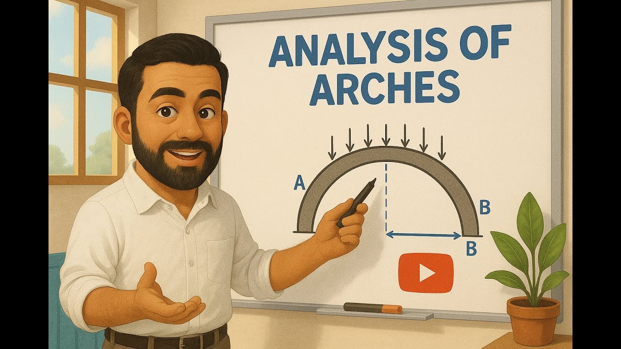 Structural Theory | Analysis of Arches - Part 1