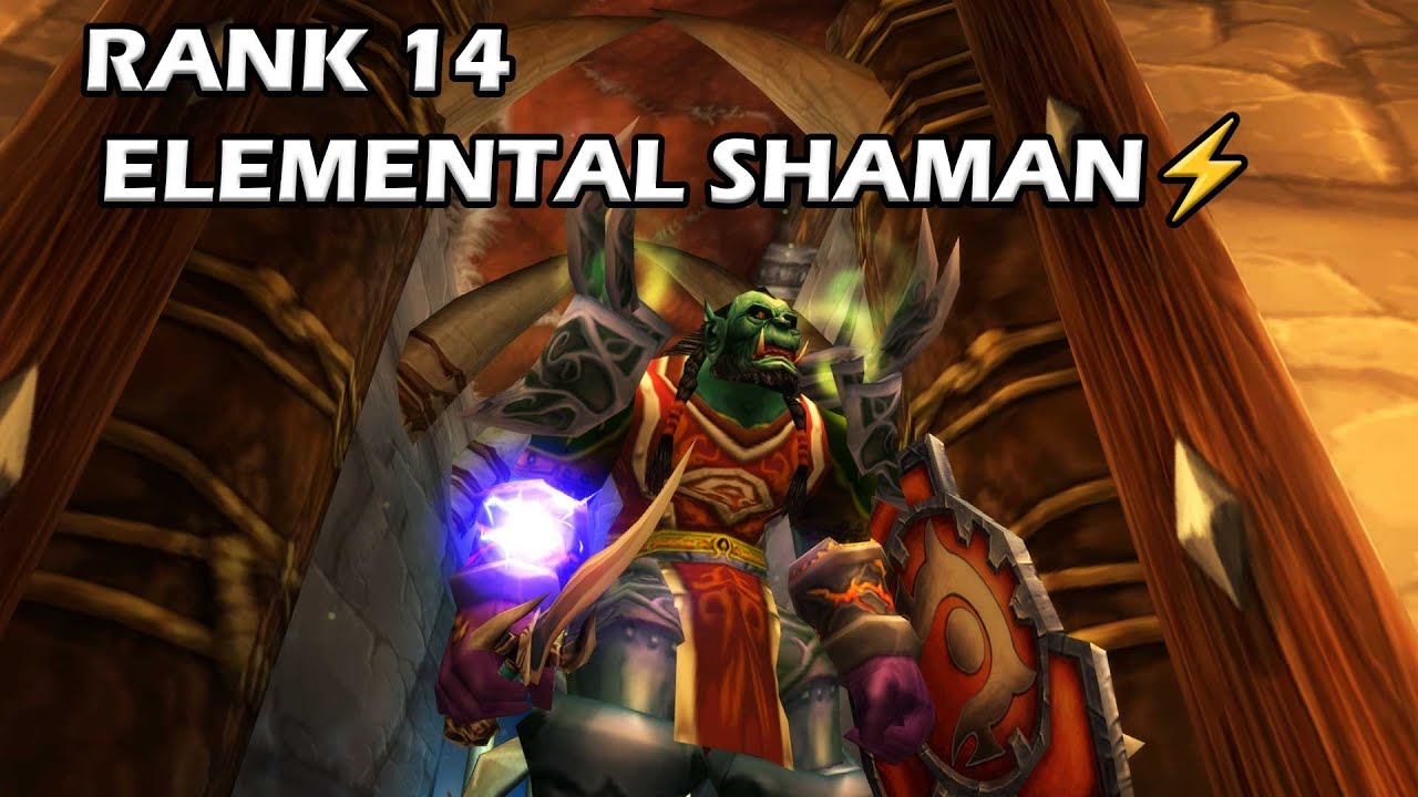 Rank 14 Elemental Shaman Is BUSTED⚡