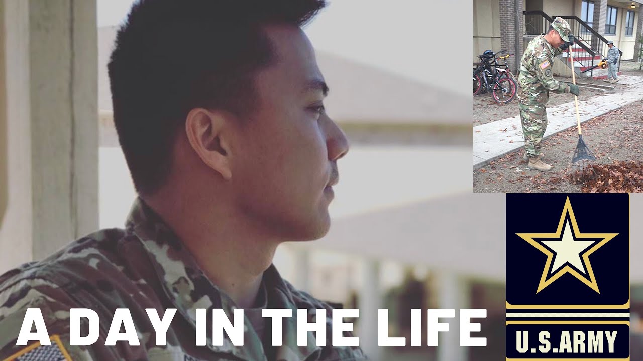 A Day In The Life Of An Enlisted U.S. Army