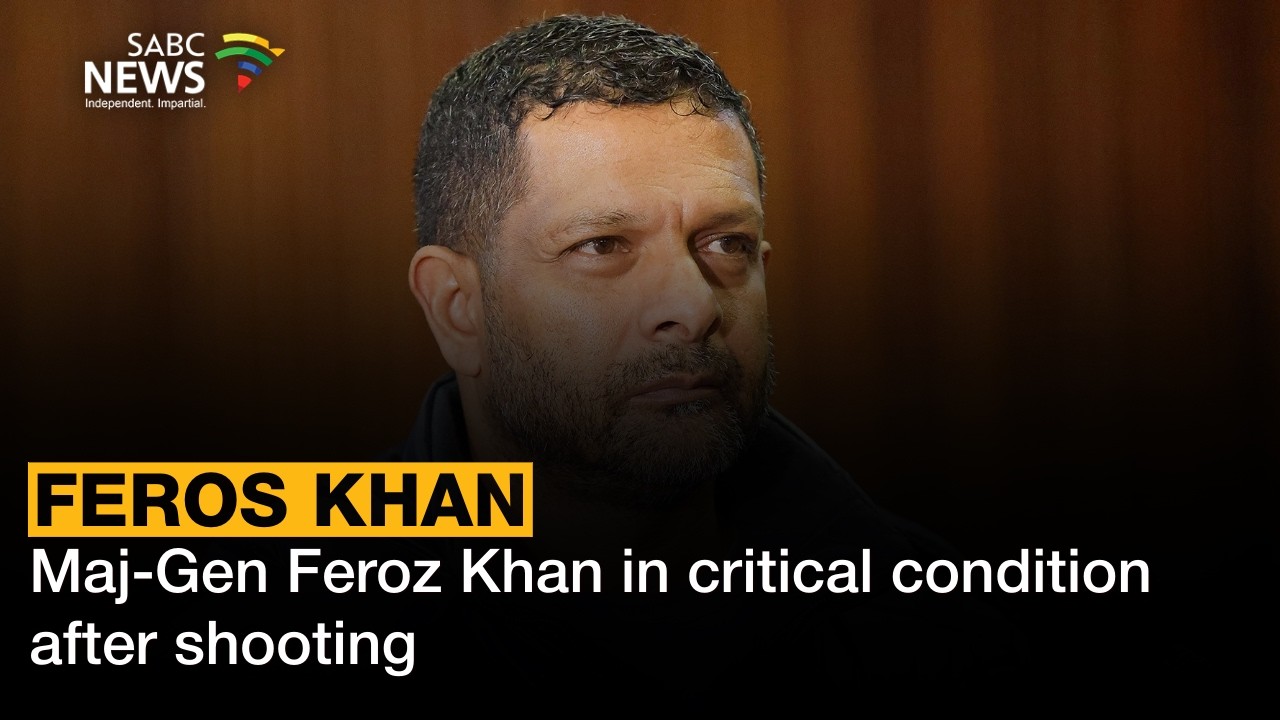 Suspended Deputy Head of Crime Intelligence Maj-Gen Feroz Khan in critical condition after shooting