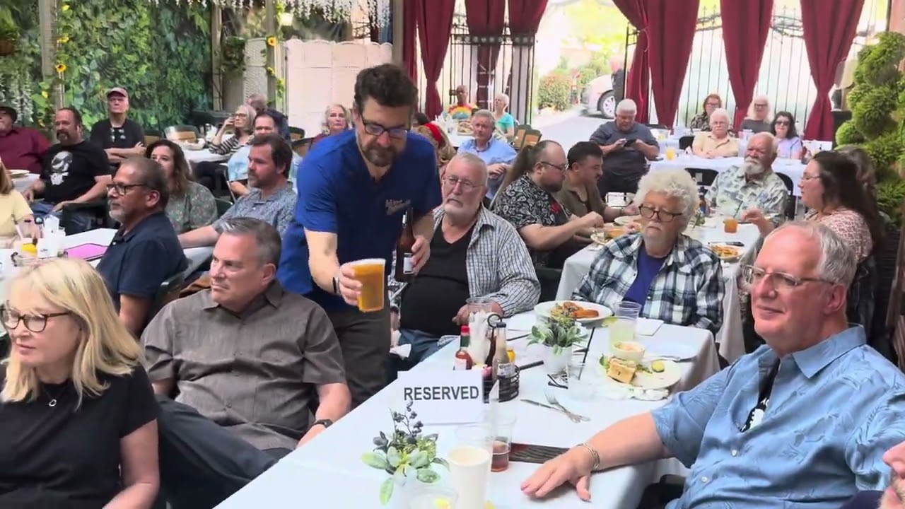 Blues harmonica great Rob Stone live in Arcadia, CA 2025 presented by Cadillac Zack