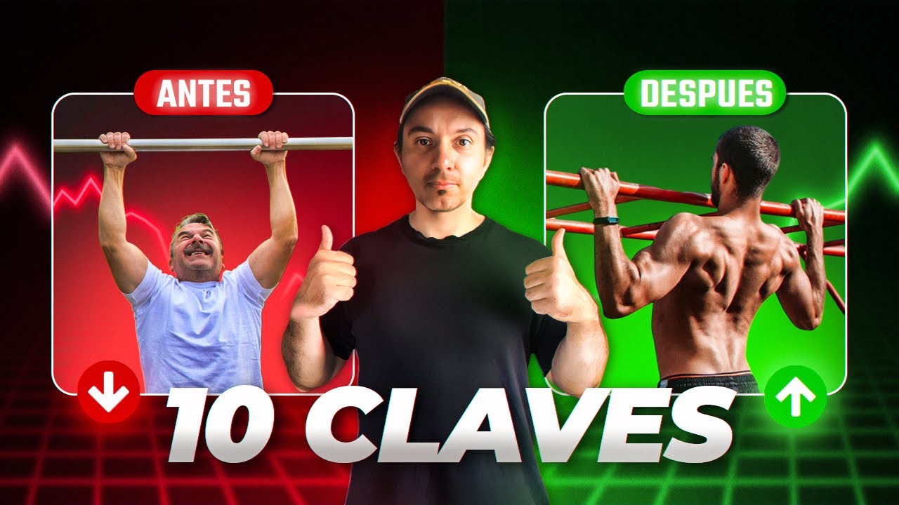 ¿Atascado en tus Dominadas? 🤯 10 TRUCOS para DOMINAR la BARRA (¡Funciona!)