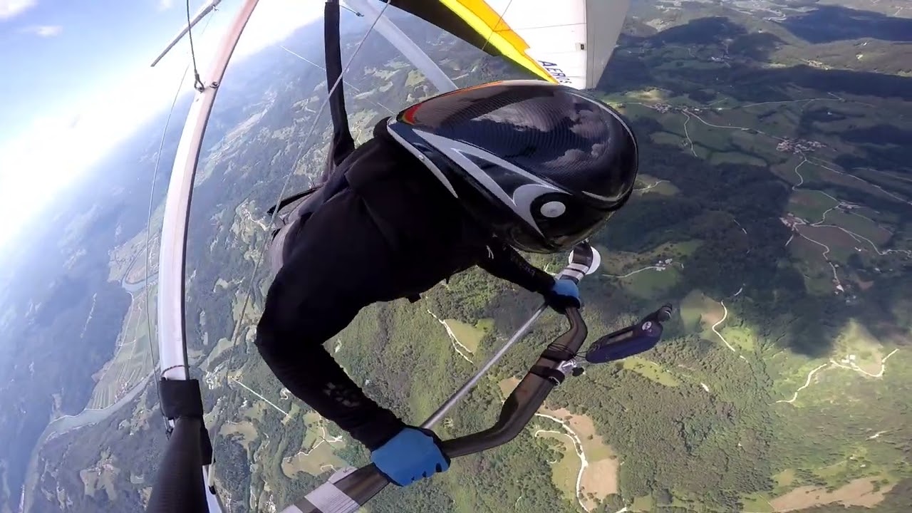 Thermaling with my new wing Aeros Phantom for the first time😁