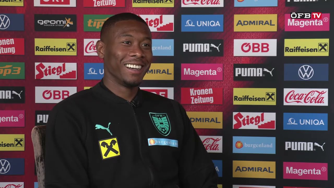 David Alaba - Austria v North Macedonia - Pre-Match Press Conference - Euro 2020