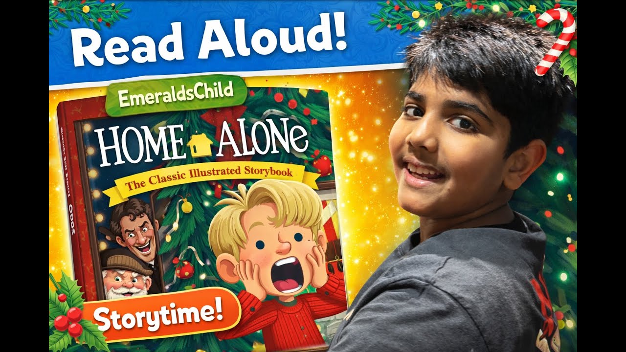 Storytime for Kids: Home Alone Read Aloud | Ages 3–10 | 4K