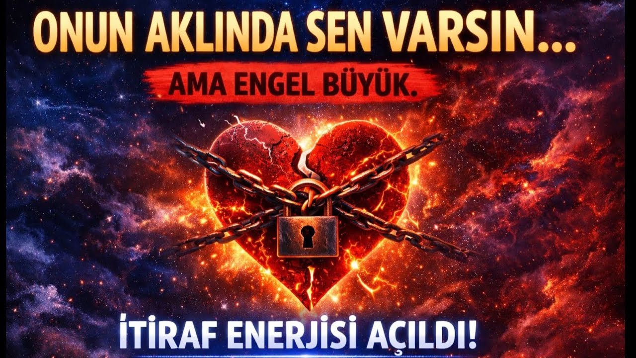 Onun Aklında Sen Varsın…. Ama Engel Büyük . İtiraf Enerjisi Açıldı . #tarotreading 