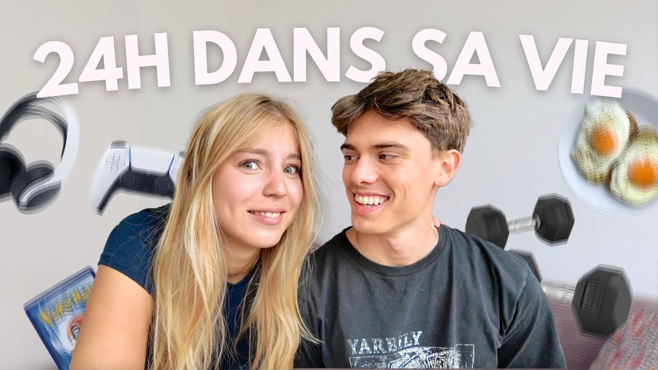 JE PASSE 24H DANS LA VIE DE MON COPAIN
