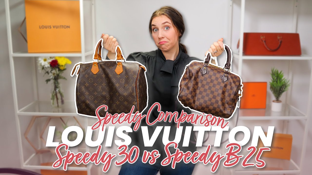 Speedy 30 or Speedy B 25? Full Review, What Fit's & Comparison of These Iconic LV Bags!